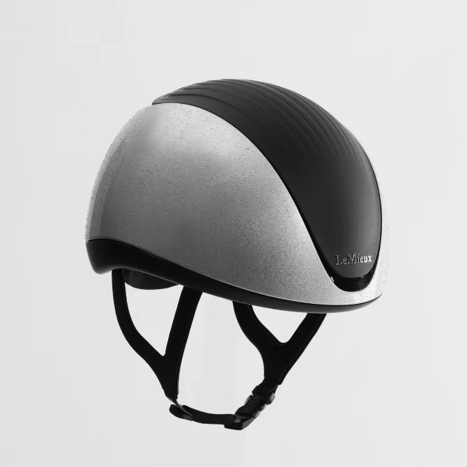 LeMieux Vexa Skull Cap Riding Helmet Silver