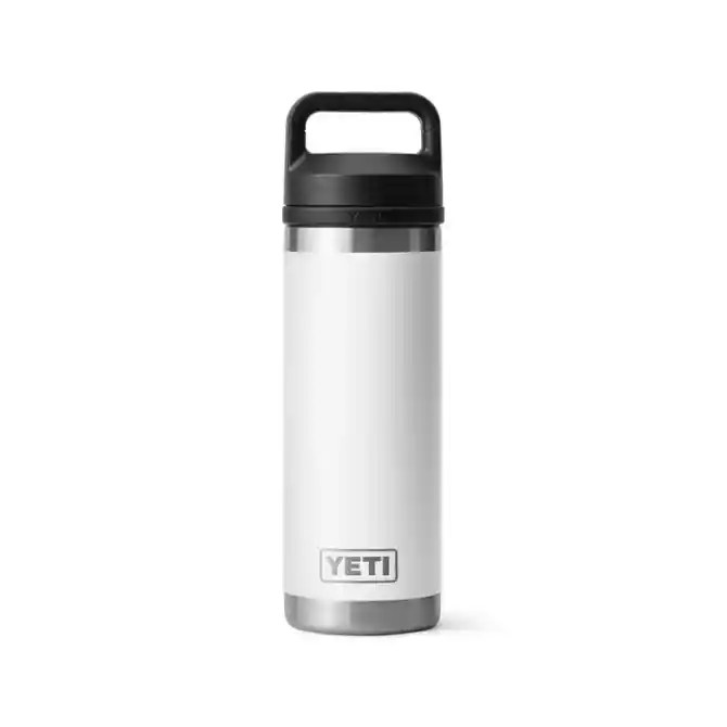 Yeti Rambler 18 Oz Bottle With Chug Cap White