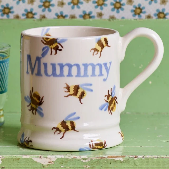 Emma Bridgewater Bumblebee Mummy 1/2 Pint Mug