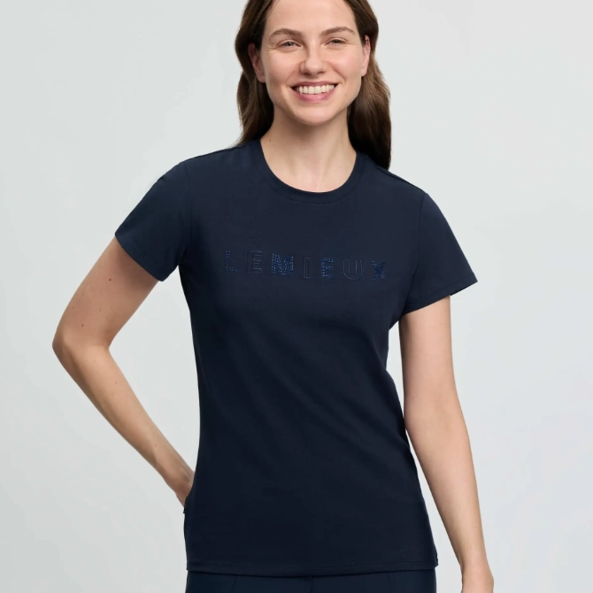 LeMieux Ladies Brilliance T-Shirt Navy