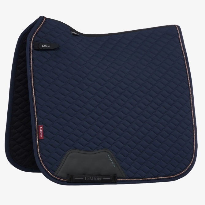 LeMieux Brilliance Dressage Square Saddle Pad Navy