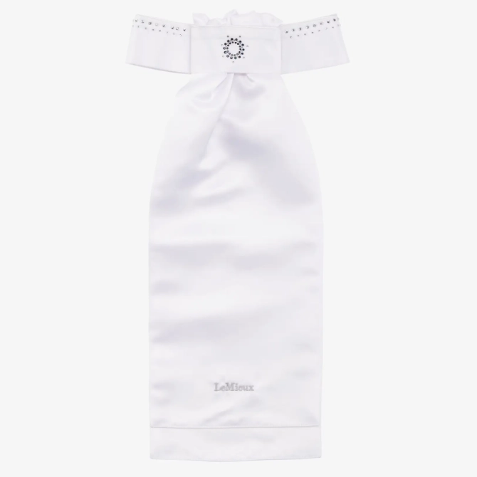 LeMieux Brilliance Stock White/Navy