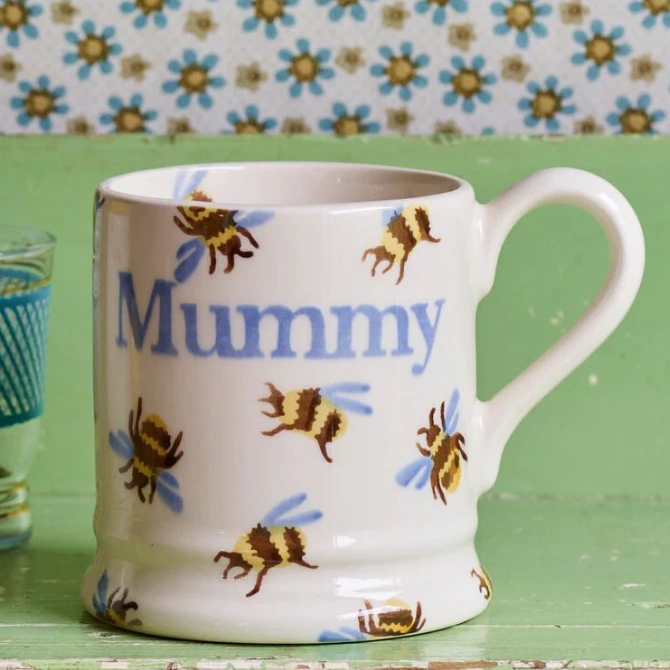 Emma Bridgewater Half Pint Mug Bumblebee Mummy