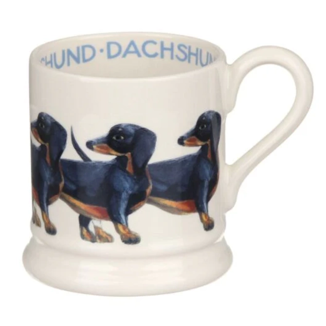 Emma Bridgewater Half Pint Mug Dachshund