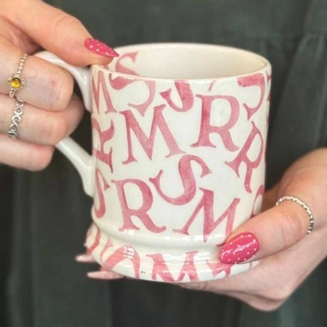 Emma Bridgewater M.R.S Pink 1/2 Pint Mug