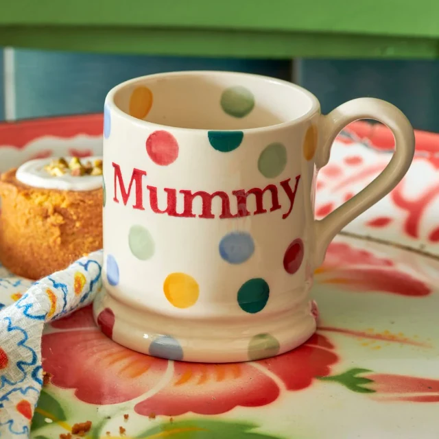 Emma Bridgewater Polka Dot Mummy 1/2 Pint Mug
