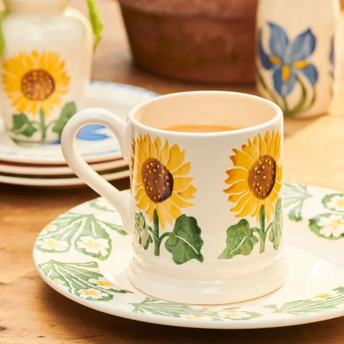Emma Bridgewater Half Pint Mug Sunflower