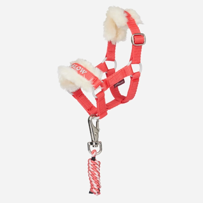 LeMieux Harlow Toy Pony Headcollar & Leadrope Coral Crush