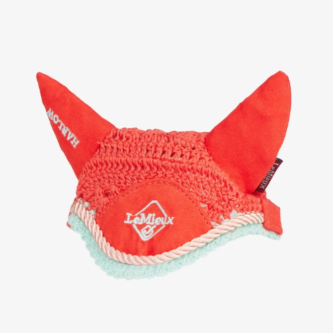 LeMieux Harlow Toy Pony Fly Hood Coral Crush