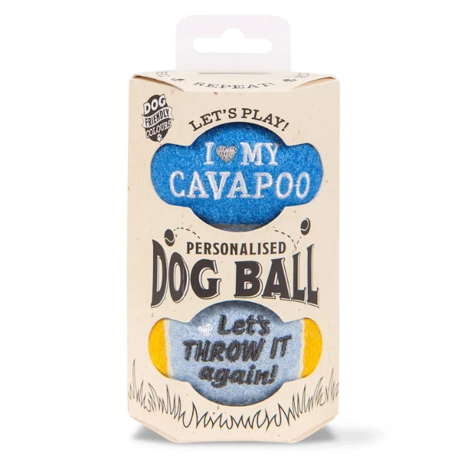 History & Heraldry Dog Ball Set - Cavapoo