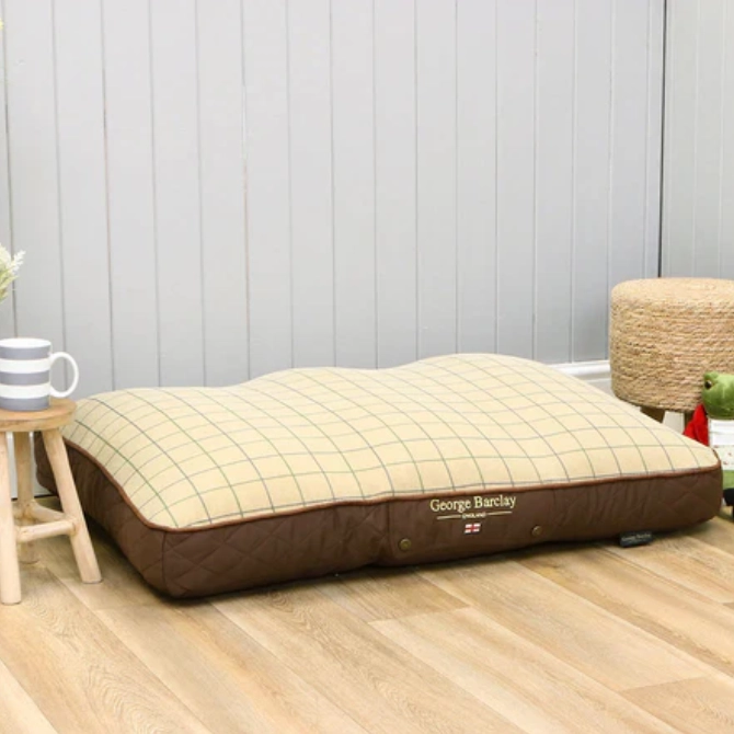 George Barclay Country Orthopaedic Blend Dog Mattress Chestnut Brown