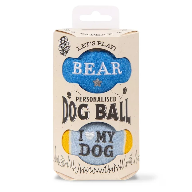 History & Heraldry Dog Ball Set - Bear