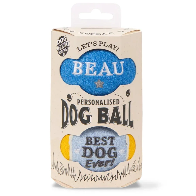 History & Heraldry Dog Ball Set - Beau
