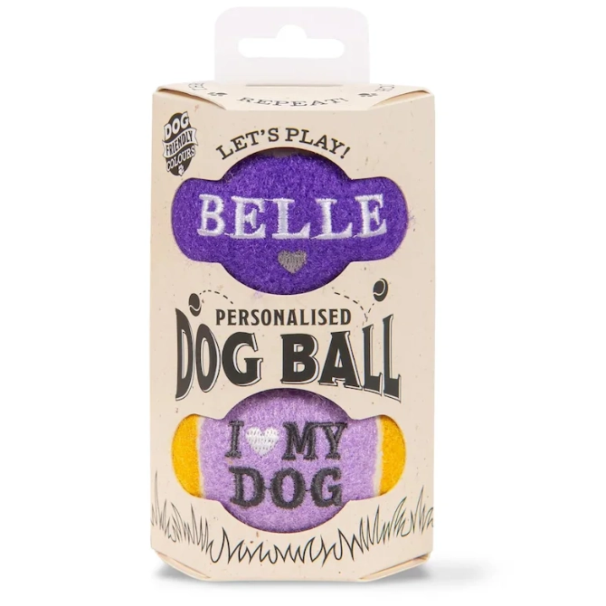 History & Heraldry Dog Ball Set - Belle