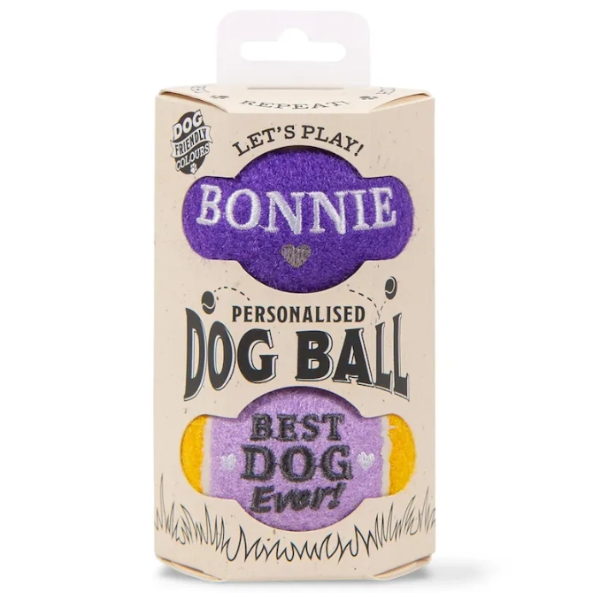 History & Heraldry Dog Ball Set - Bonnie