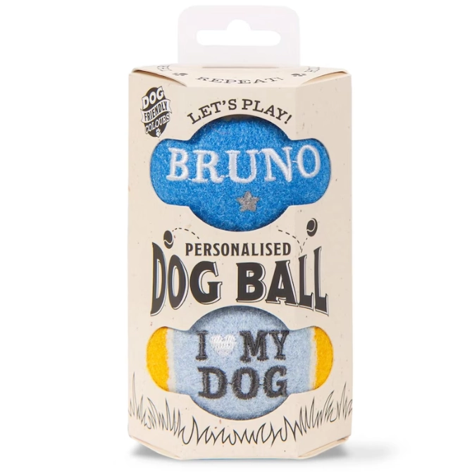 History & Heraldry Dog Ball Set - Bruno