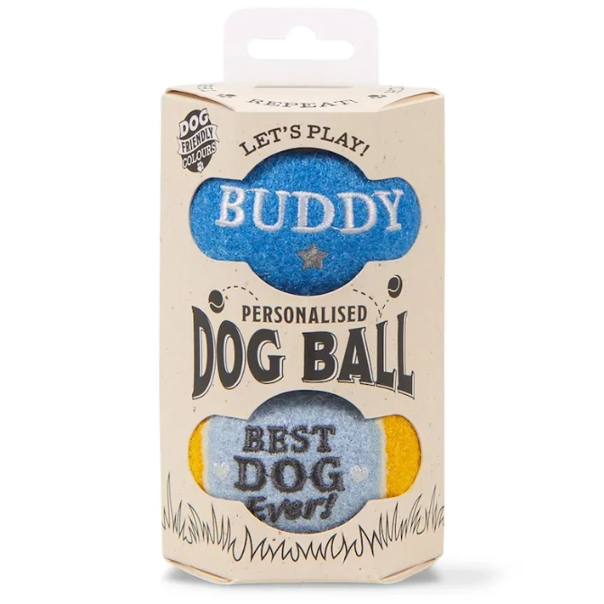 History & Heraldry Dog Ball Set - Buddy