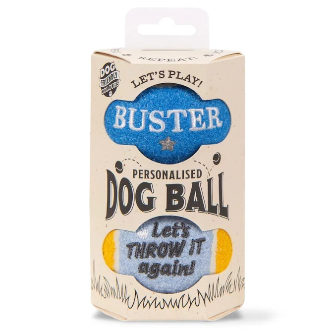 History & Heraldry Dog Ball Set - Buster