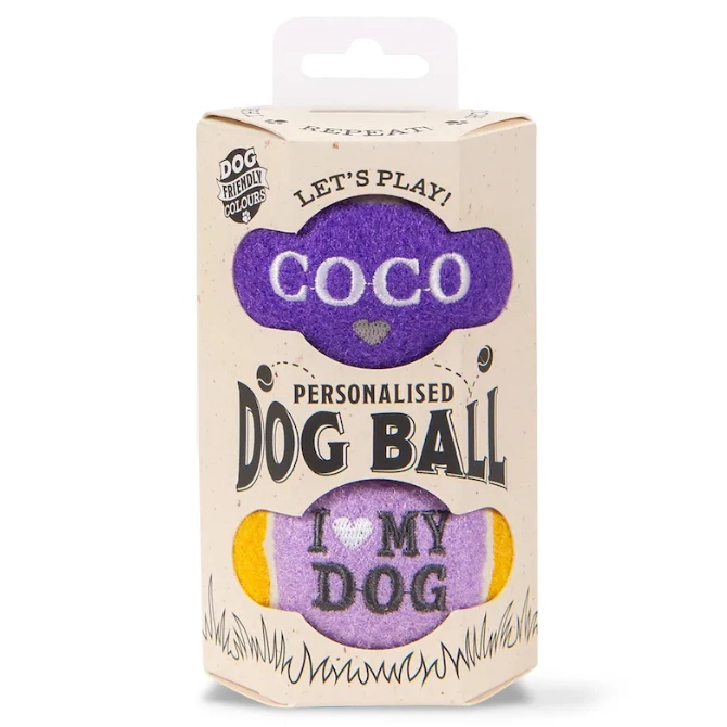 History & Heraldry Dog Ball Set - Coco