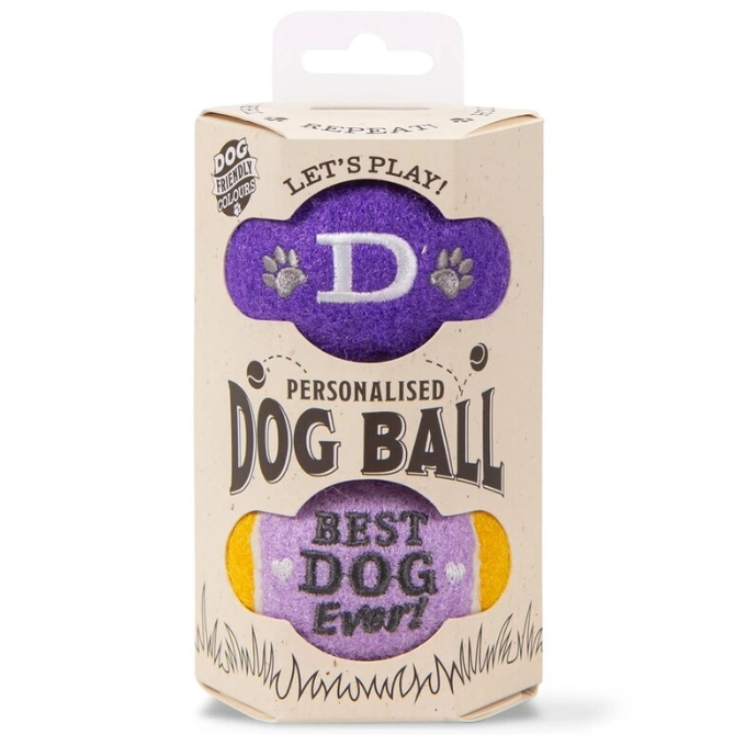 History & Heraldry Dog Ball Set - D