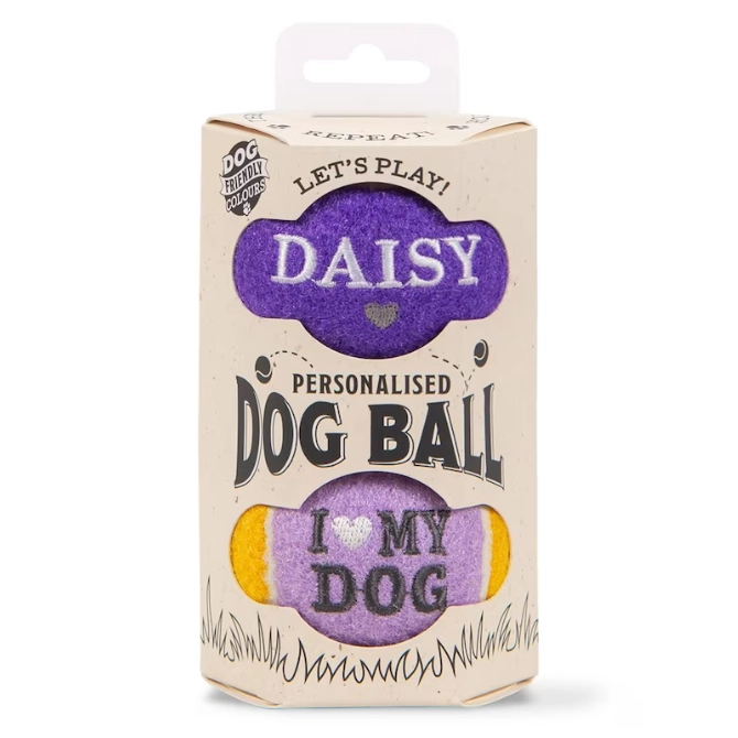 History & Heraldry Dog Ball Set - Daisy