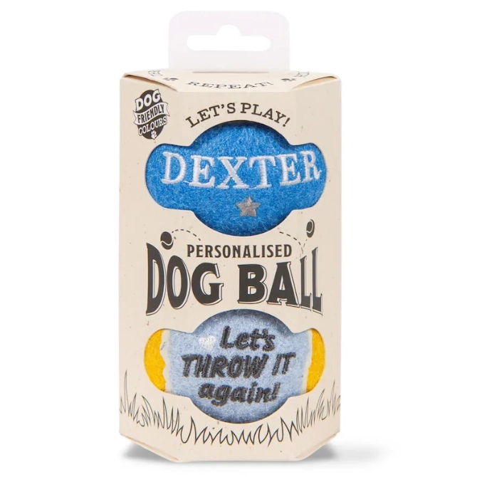 History & Heraldry Dog Ball Set - Dexter