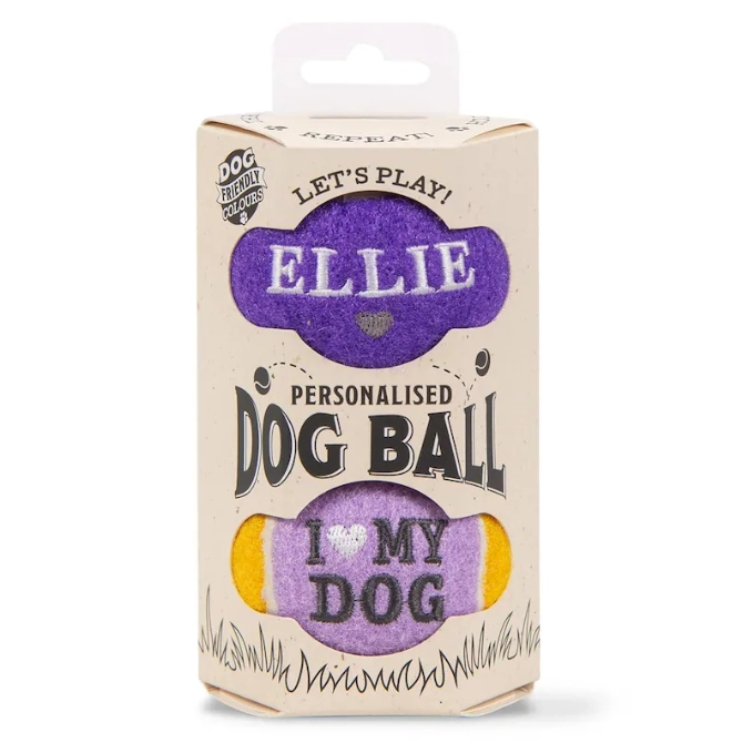 History & Heraldry Dog Ball Set - Ellie