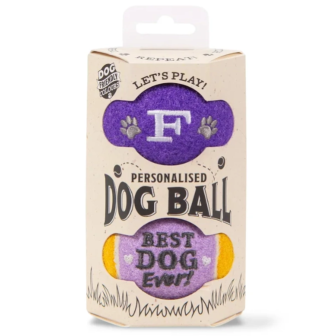 History & Heraldry Dog Ball Set - F