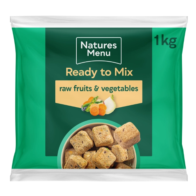 Natures Menu Raw Dog Food Fruit & Vegetable Nuggets