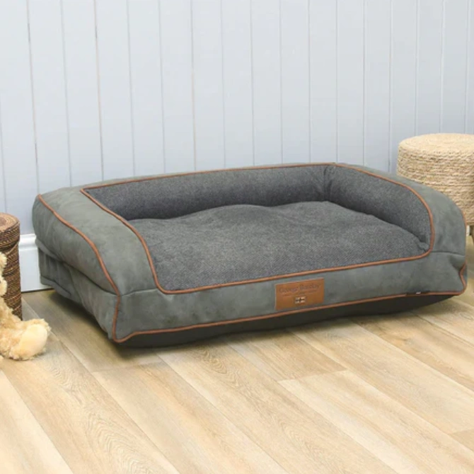 George Barclay Holbury Orthopaedic Blend Dog Sofa Bed Ironstone