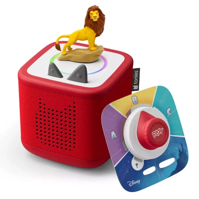 Tonies Toniebox 2 Play Set With Lion King Red