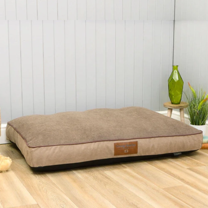 George Barclay Burley Orthopaedic Blend Dog Mattress Toffee Fudge